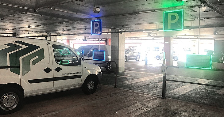 We have a new system for reduced mobility parking spaces